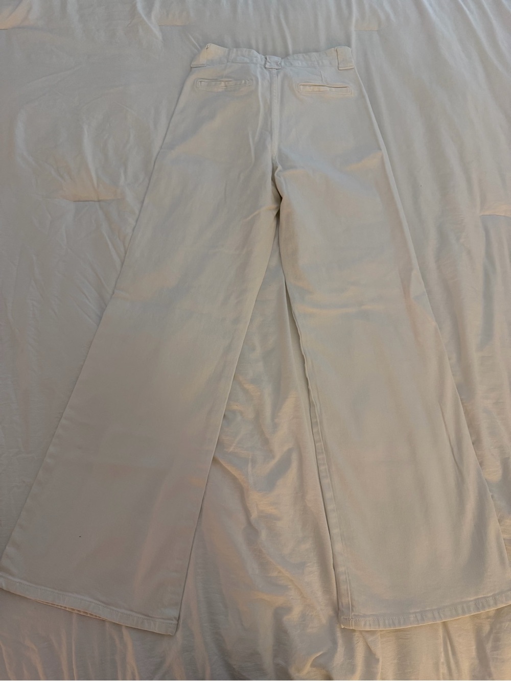 Just Black White High-Rise Wide Leg Jeans - Picture 2 of 3